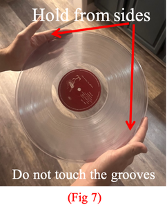 HOW TO PLAY a NEW RECORD: Holding/Placing Vinyl Records
