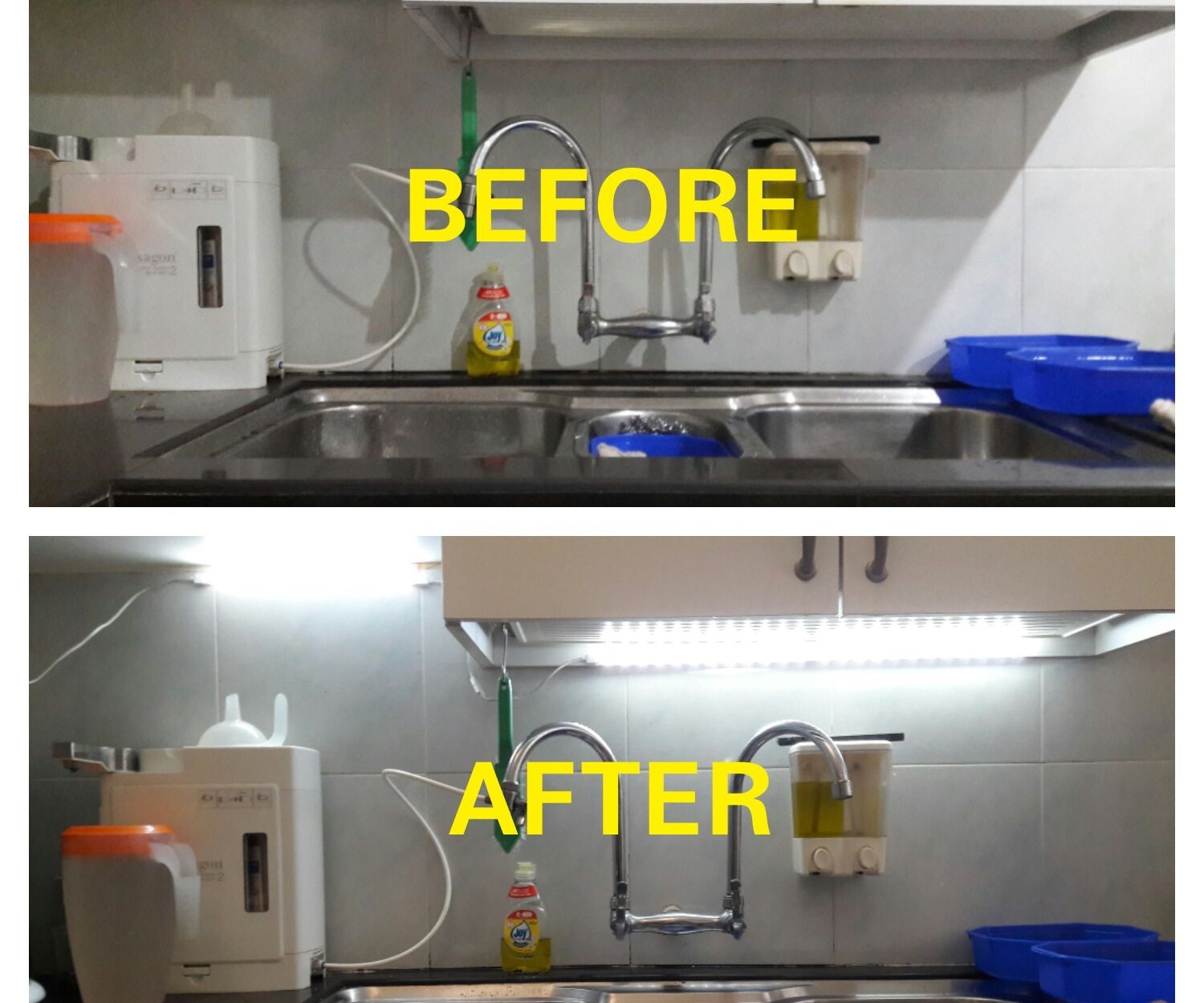 Lighting the Kitchen