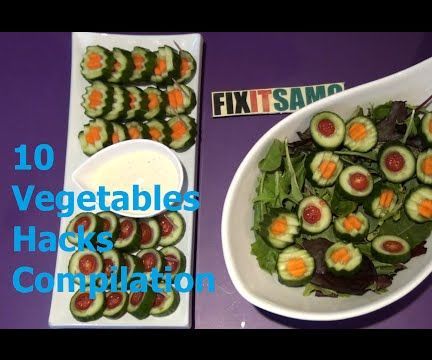10 Vegetable Hacks Compilation You Need to Know