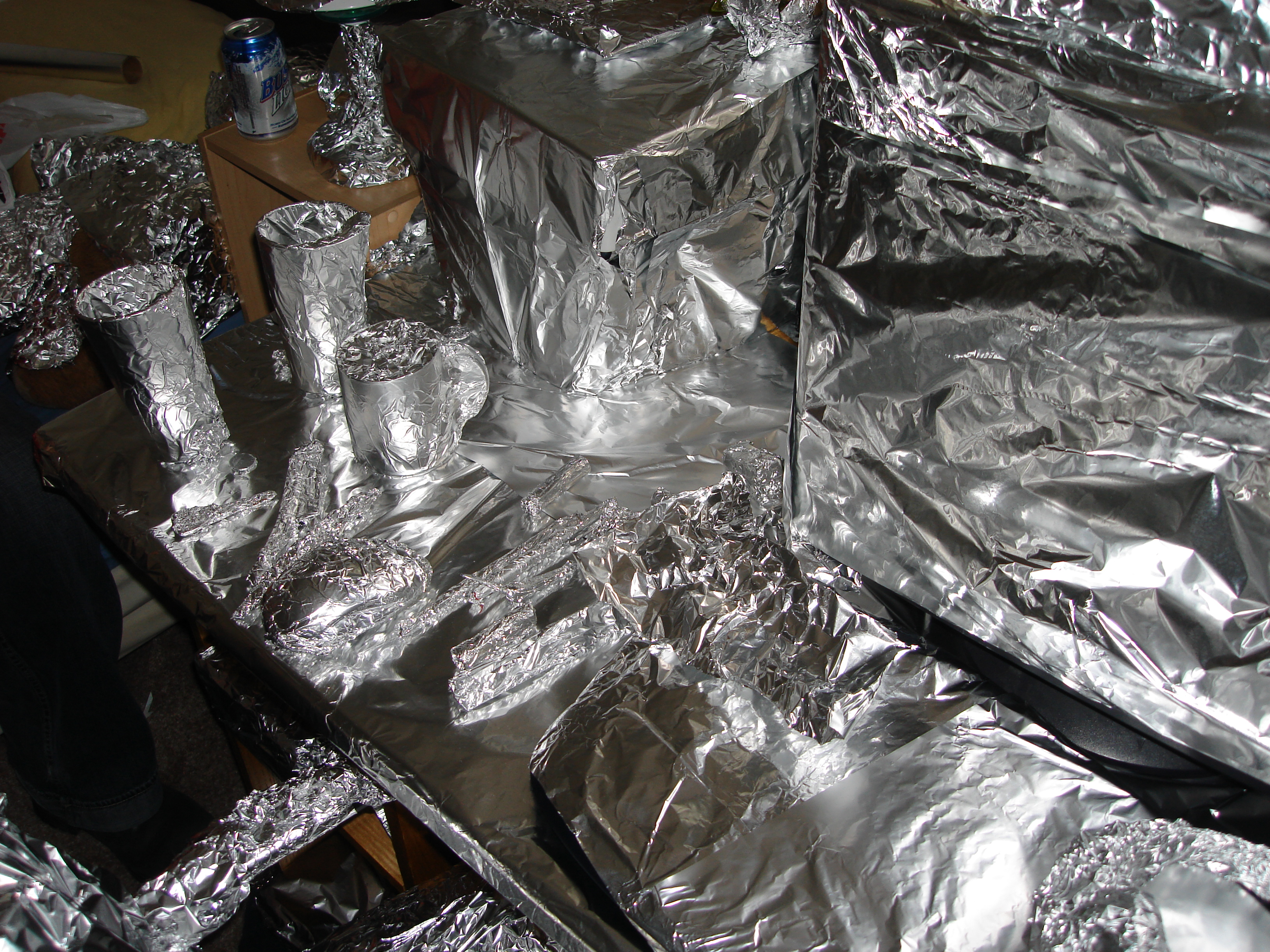 Balloon and Aluminum Foil Prank 5 Steps Instructables