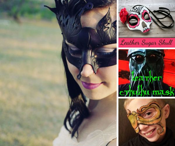 DIY Leather Masks