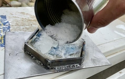Hexagon HDPE Press Base
