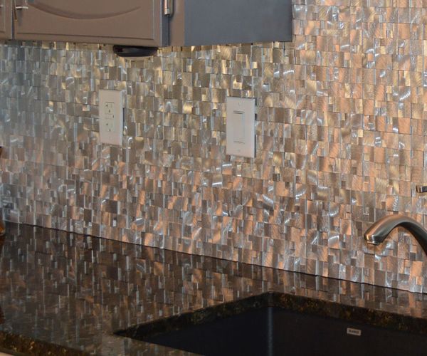 Home Improvement: How to Install Metal Mosaic Wall Tiles (Stainless Steel, Aluminum, ..)