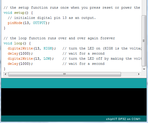 Program ChipKIT DP 32 With Arduino IDE