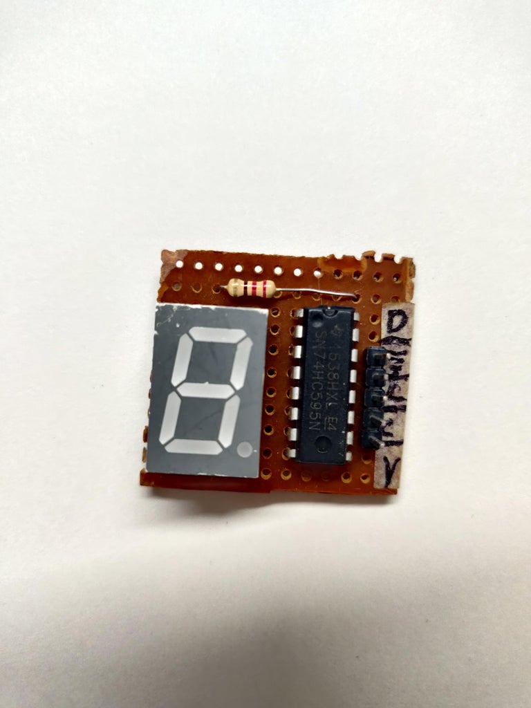Controlling Seven Segment Display Using Arduino and 74HC595 Shift ...