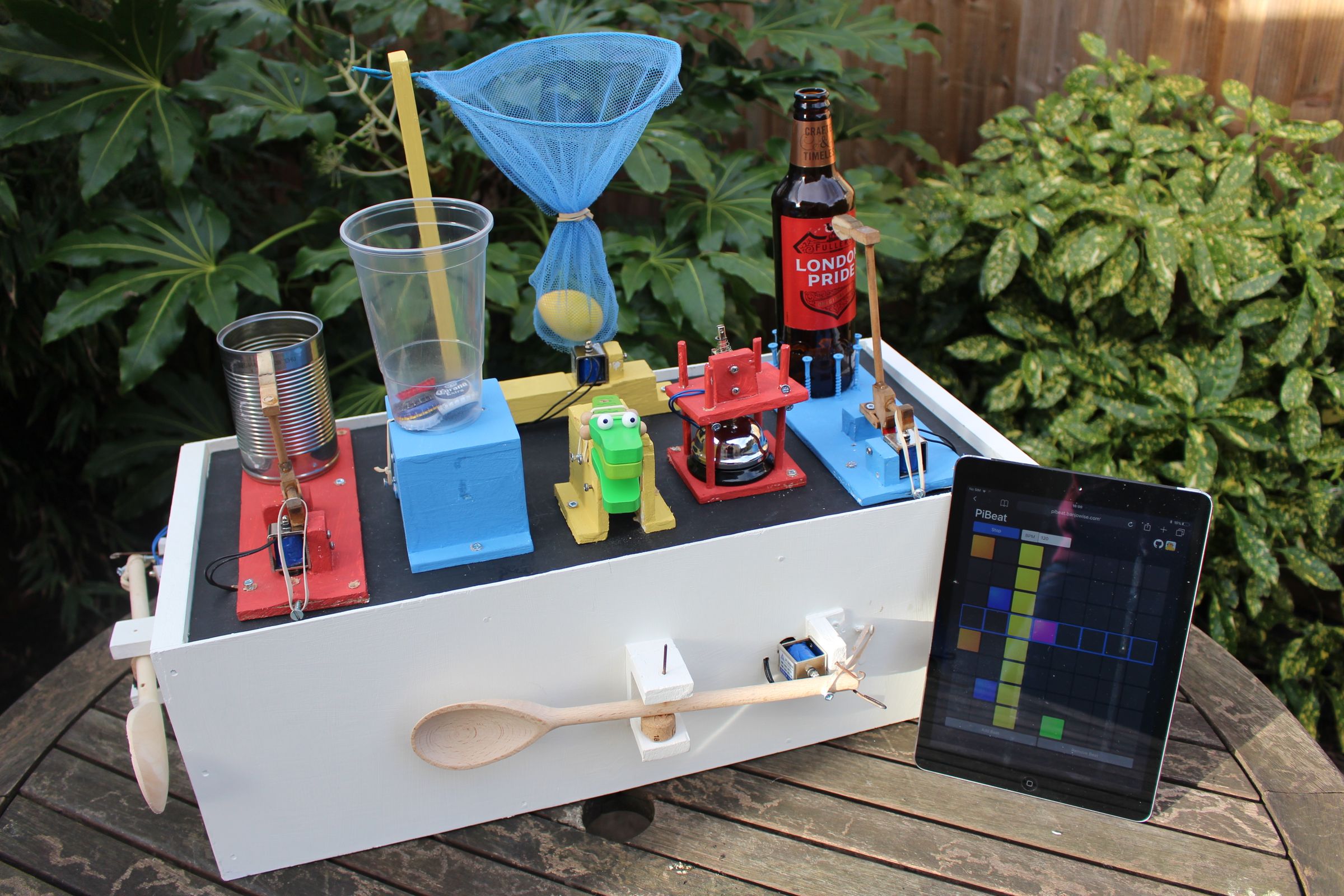 A Raspberry Pi Powered Junk Drum Machine 15 Steps (with Pictures
