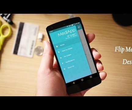 How to Design a Flip Menu UI in Photoshop 