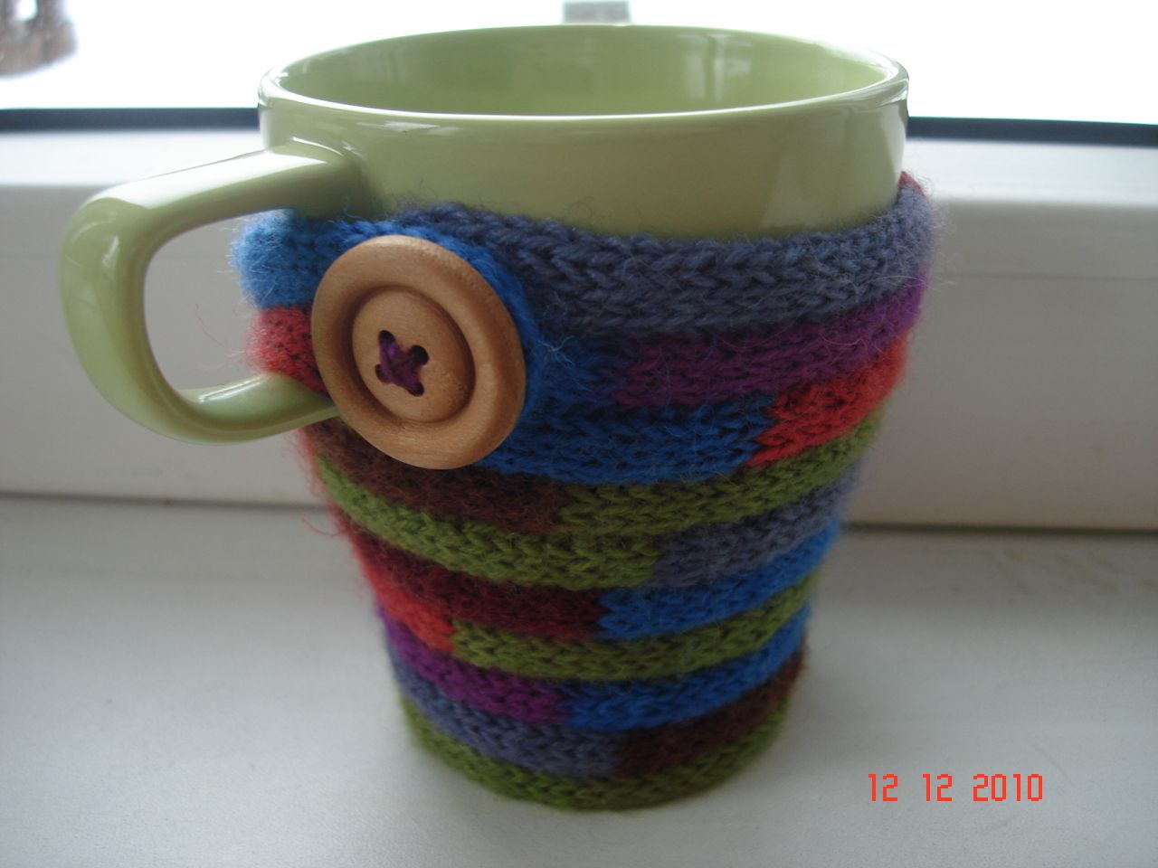 I-cord Easy Mug-cosy
