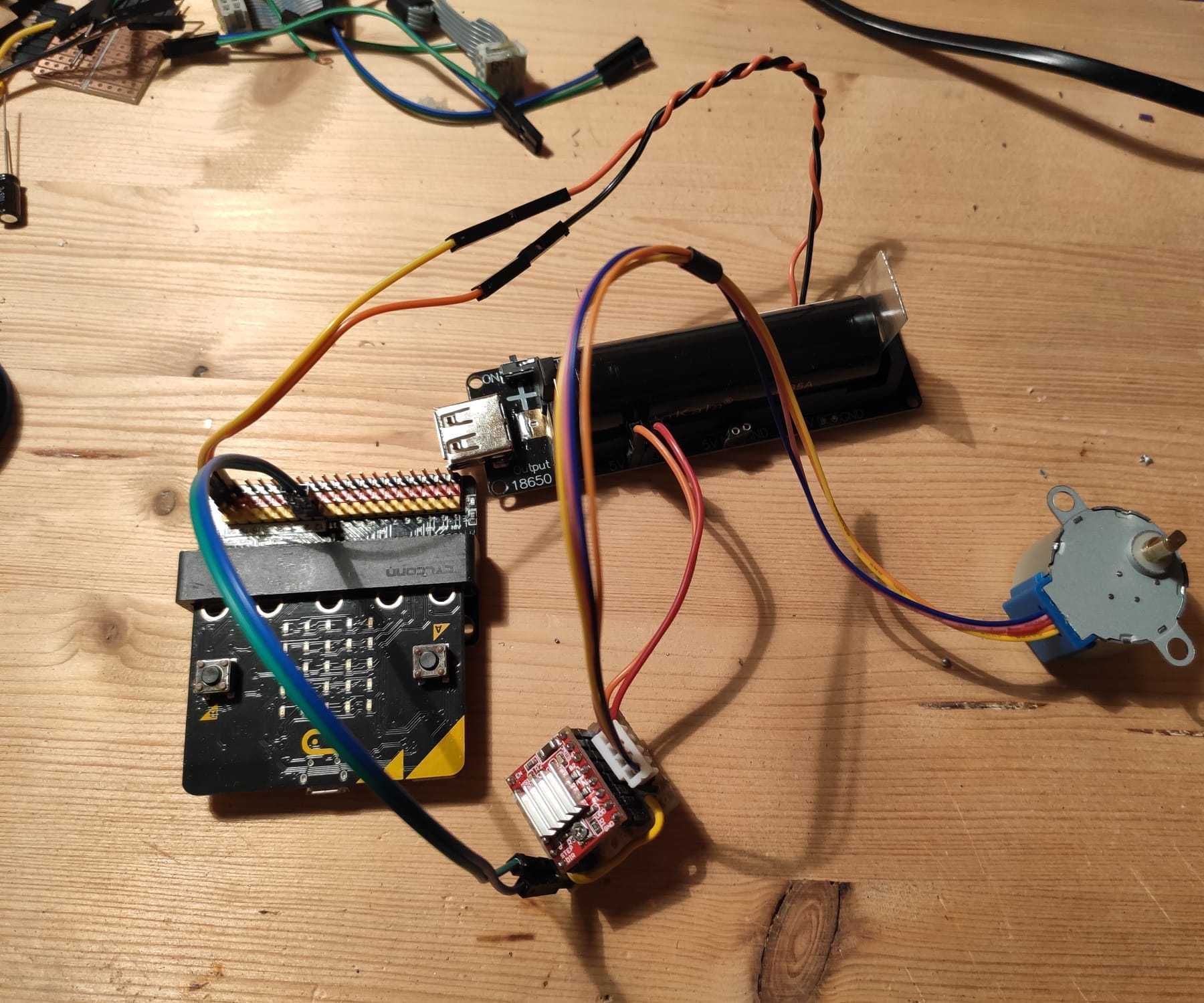 28BYJ-48 5V Stepper Motor and A4988 Driver