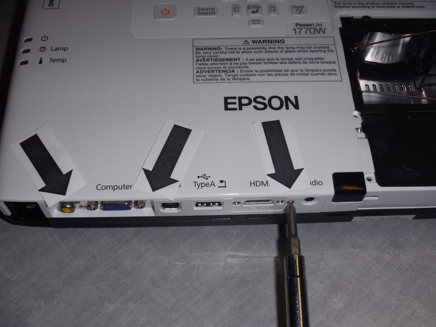 Epson 1770W LCD Projector Overheating? Repair It! 8 Steps (with Pictures) Instructables
