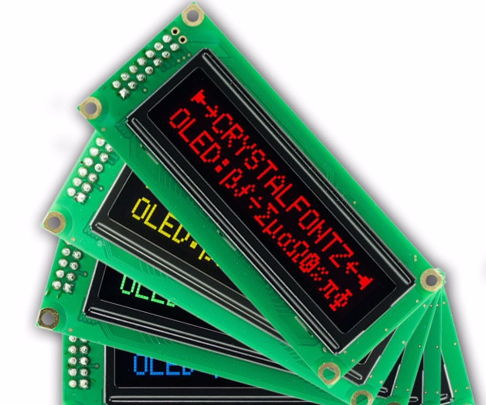 Connecting Arduino Uno to Crystalfontz 16x2 OLED with only 4 wires!