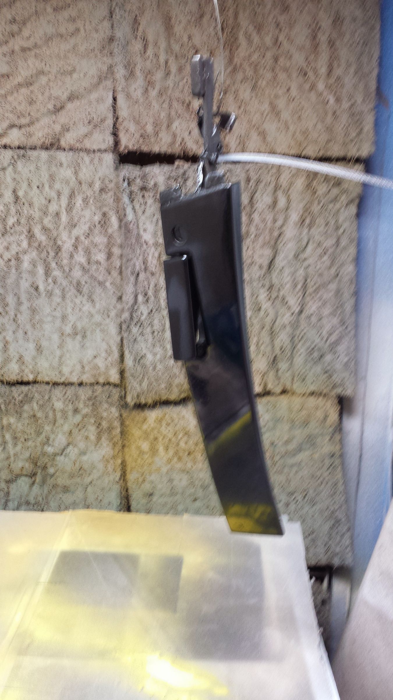 Powder Coated Car Door Handle (made at Tech Shop)