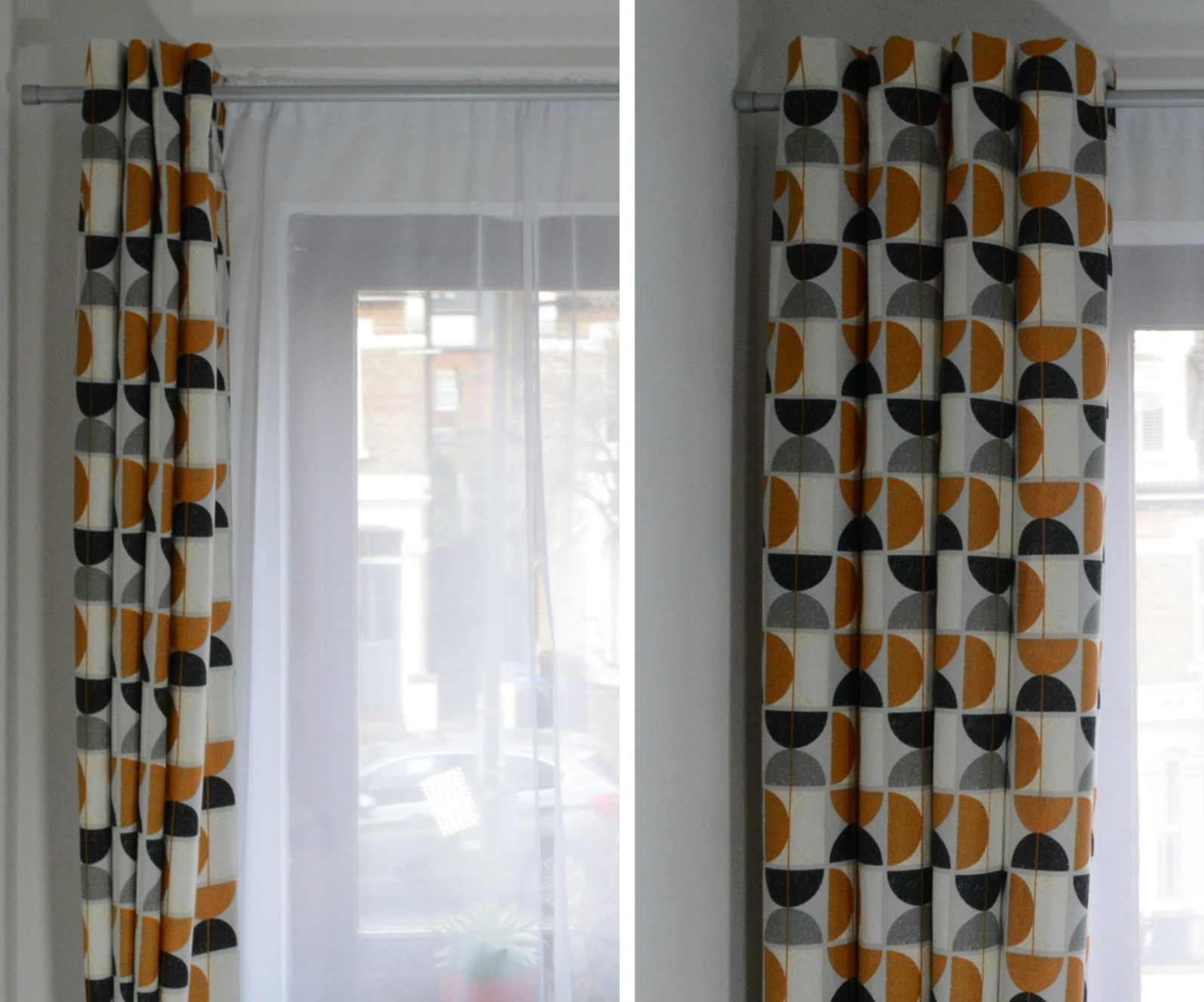 Make Your Curtains Look Better- Easy and Permanent Fix