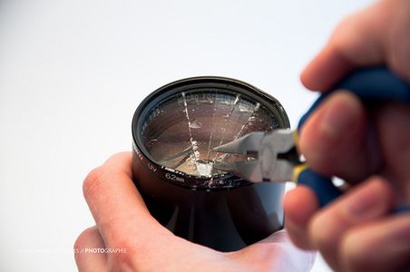 Remove the Glass Gently