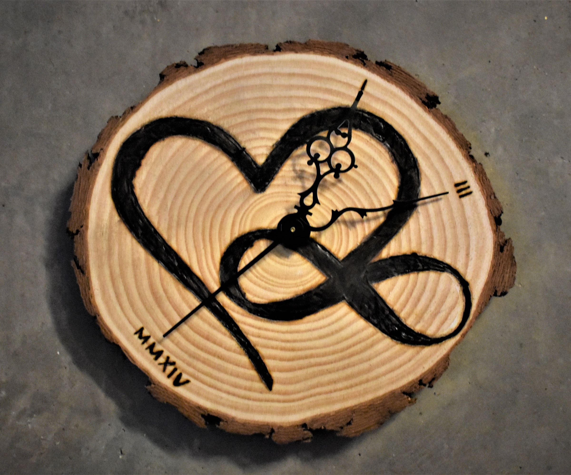 Incredibly Meaningful Infinity Heart Clock for Under $25