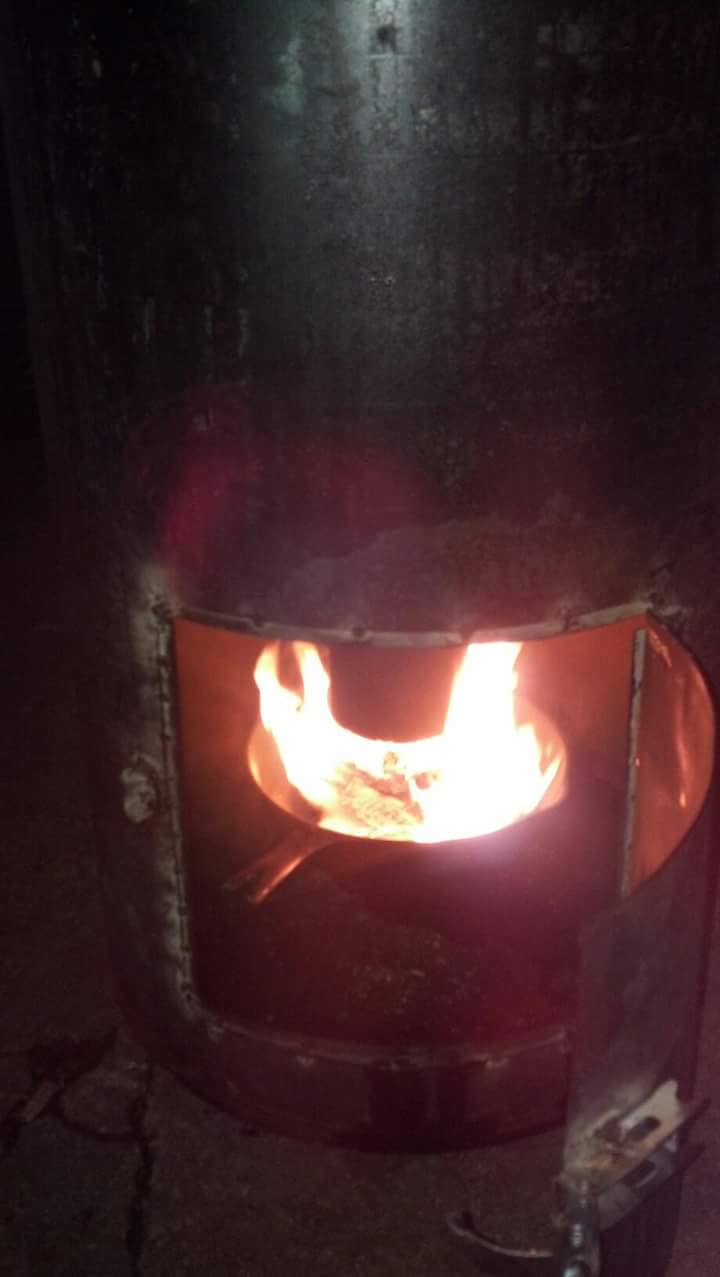 Bring It Outside and Give It a Test Burn So Any Leftover Foam Is Burnt Off and Don't Stink Up Your Shop