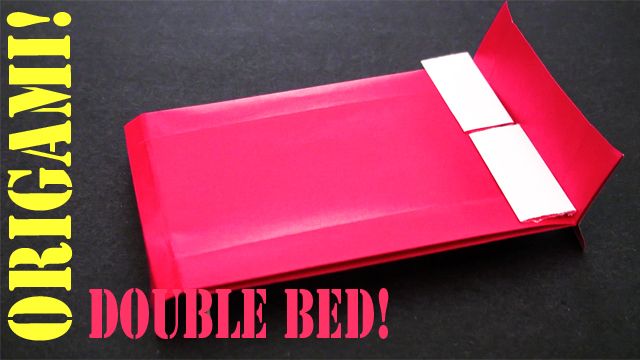Double Bed Origami Tutorial!