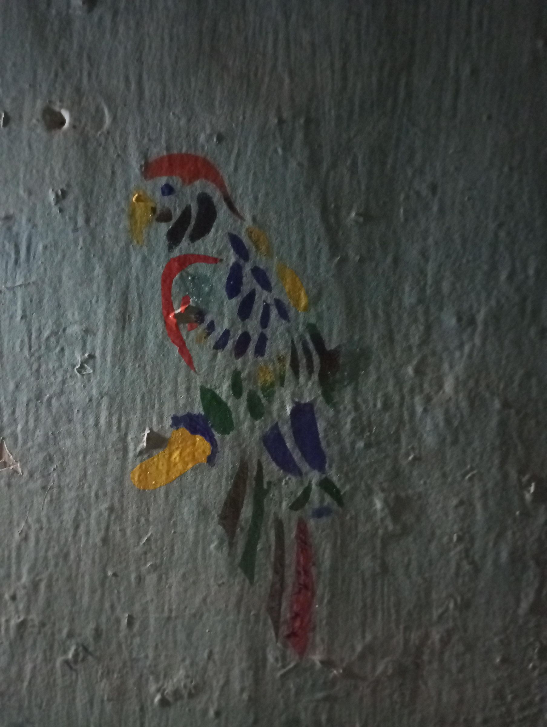 Low Budget Wall Painting for Student