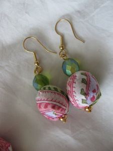 How to Make Fabric Covered Beads