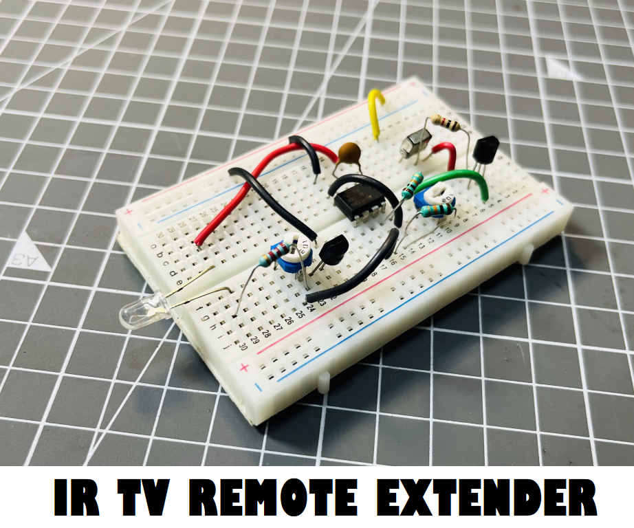 IR Remote Extender and Repeater Using 555 7 Steps Instructables