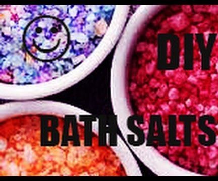 DIY Bath salts