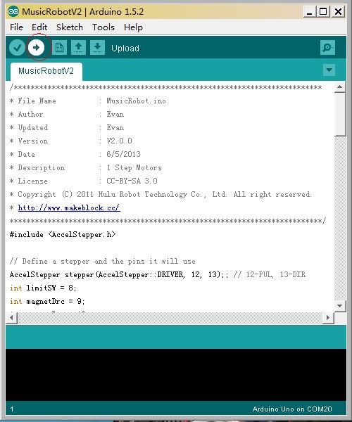 Upload the Arduino Code and Play the Music