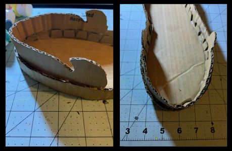 Cardboard Air Jordan 1s Mids That Glow in the Dark : 11 Steps (with ...