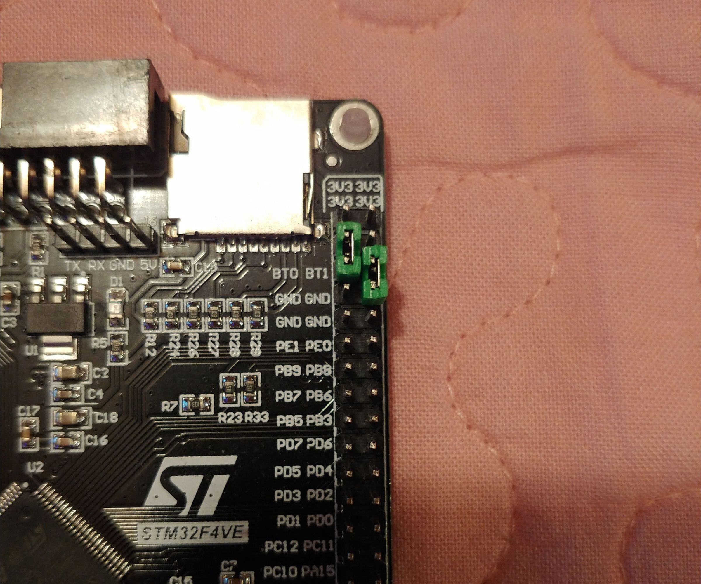 STM32F407VET6 Black Board and MicroPython