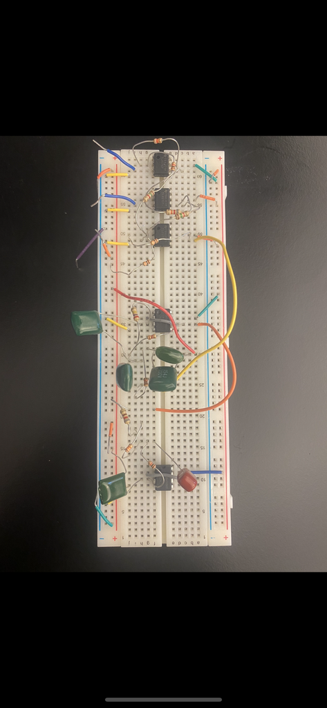 ECG Circuit : 5 Steps Circuit Diagram