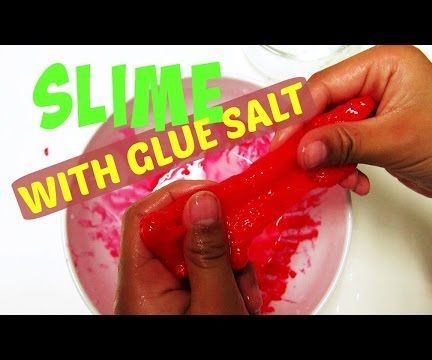 How to Make Slime With Glue and Salt