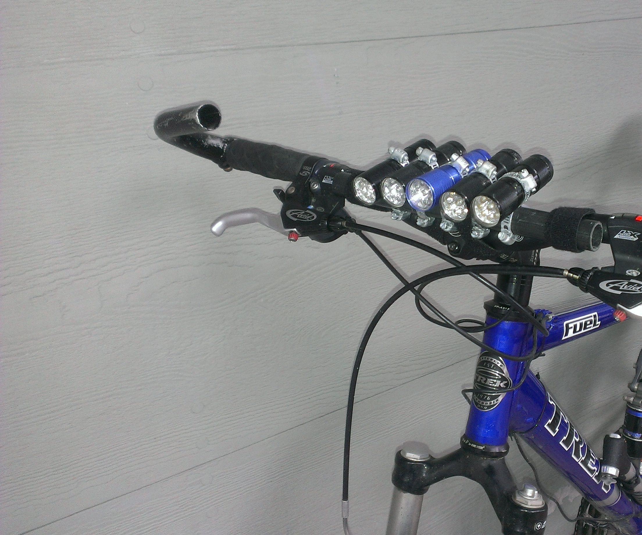 Bike Headlights for Riser Handle Bars
