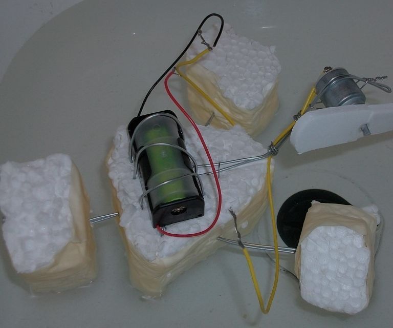 Spinning Water Sculpture