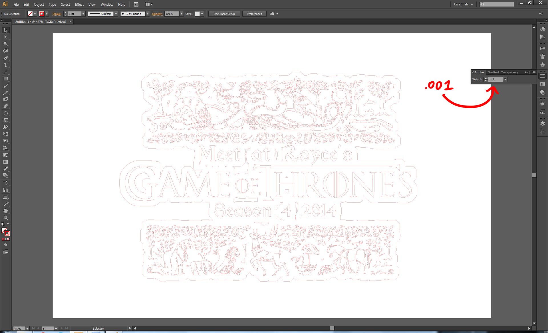 Game of Thrones Personalized Bottle Label : 12 Steps (with Pictures ...