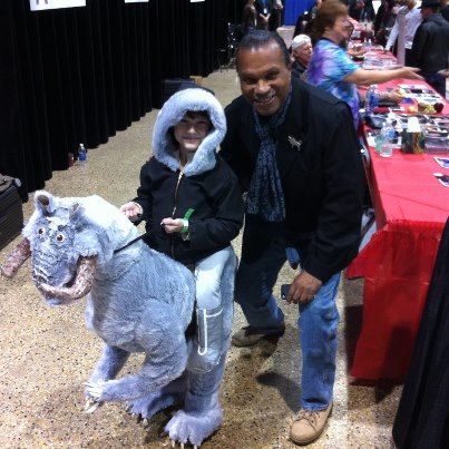 Han Solo Riding on a Tauntaun Costume.