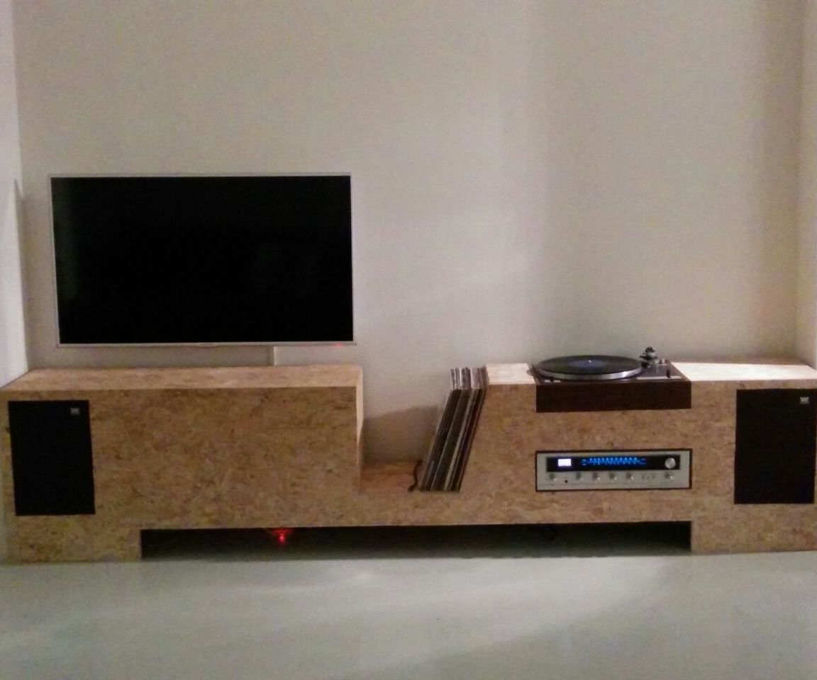 Turntable Cabinet OSB
