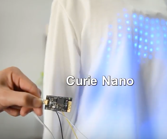 Make a Motion Controlled LED (costume) With Curie