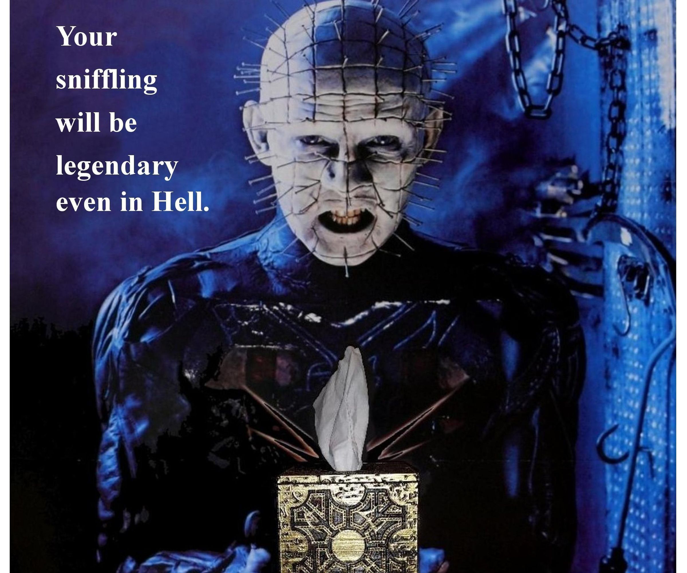 HELLRAISER LAMENT CONFIGURATION TISSUE BOX COVER
