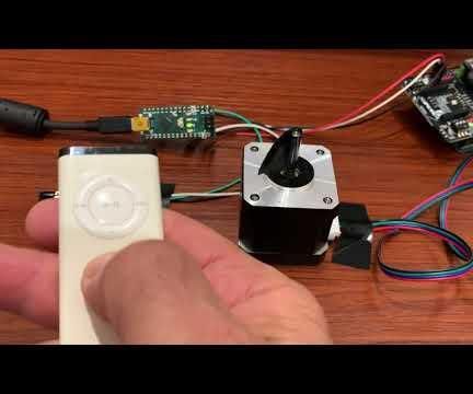 Arduino Remote Controlled Stepper Motors