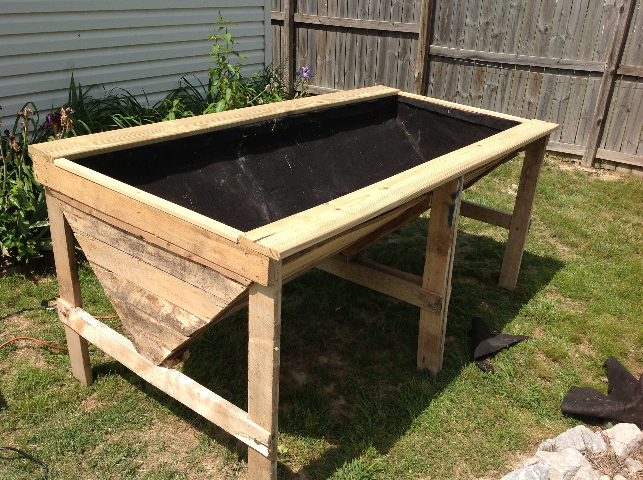 Raised Planter Bed From Pallets : 8 Steps (with Pictures) - Instructables