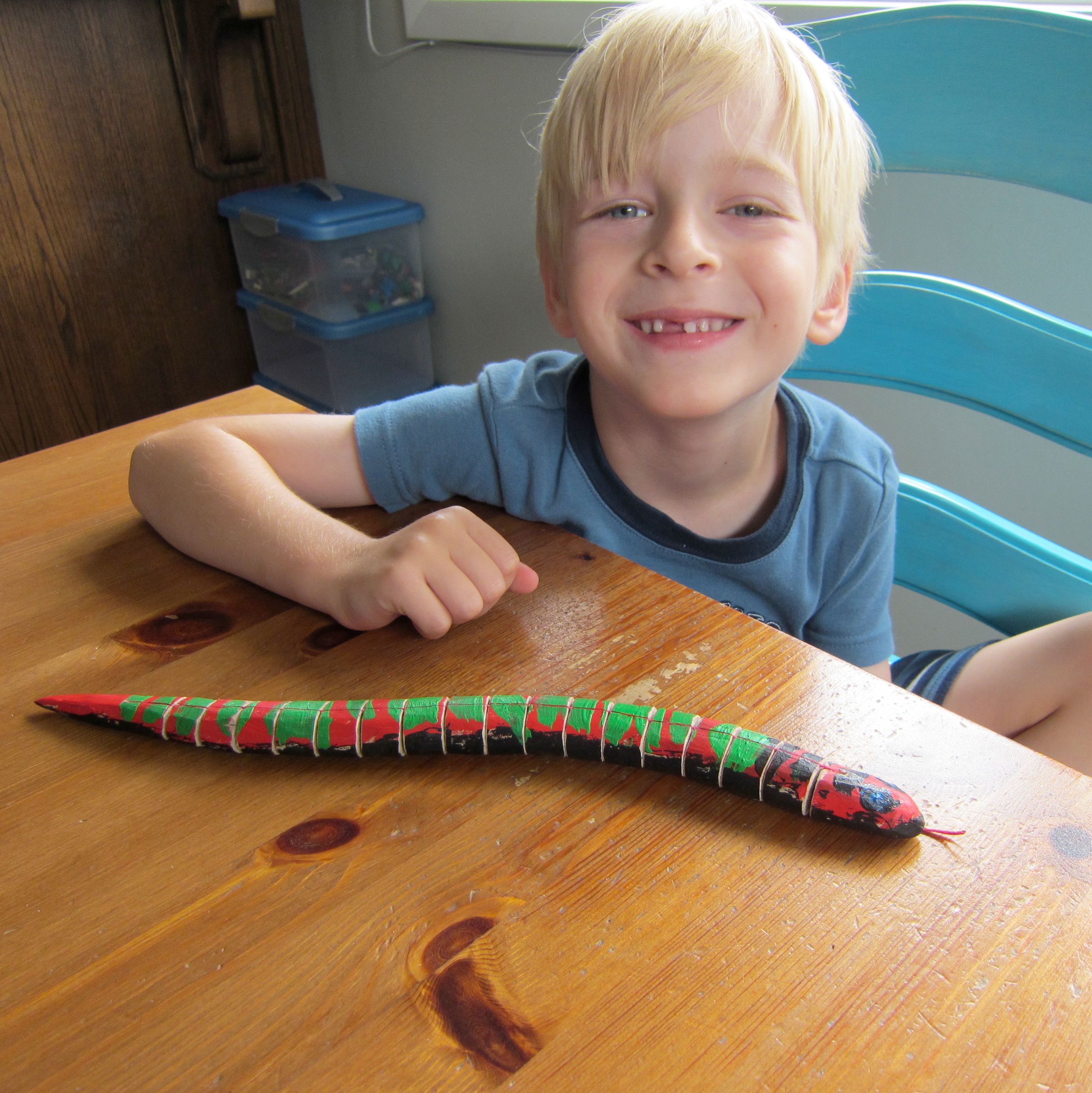 How to Make a Wooden Snake Toy 6 Steps (with Pictures) Instructables