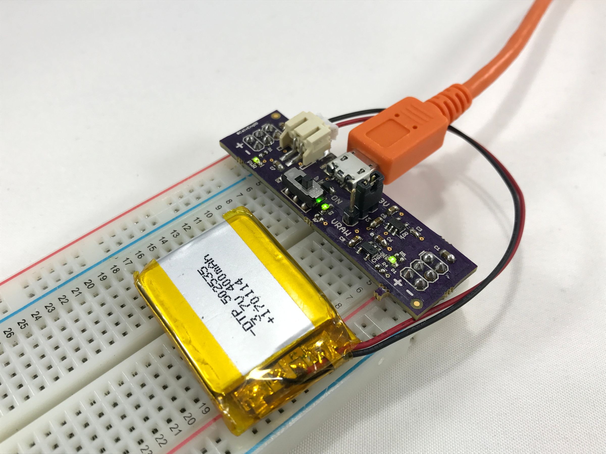 LiPo Battery Breadboard Power Supplies 7 Steps (with Pictures