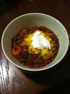 Chili and Cornbread