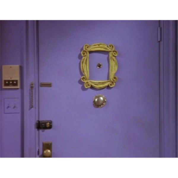 Monicas Peephole Frame - F.R.I.E.N.D.S
