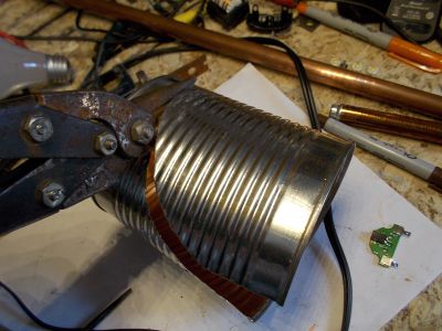 Make the Rear Panel and Add a Female Power Connector