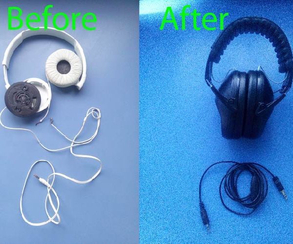 Reassembly Headphones Into a High Quality Case