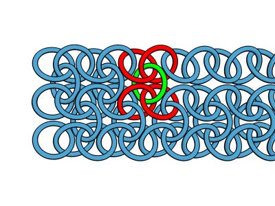 ChainMaille 101: Hoodoo Hex Sheet