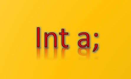 DECLARING INTEGERS 
