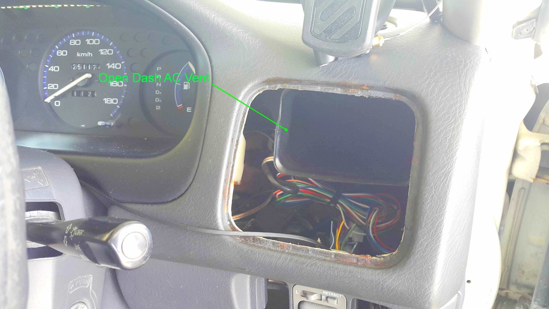 Making a Replacement Dashboard AC Vent.