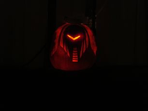 Cylon Pumpkin!