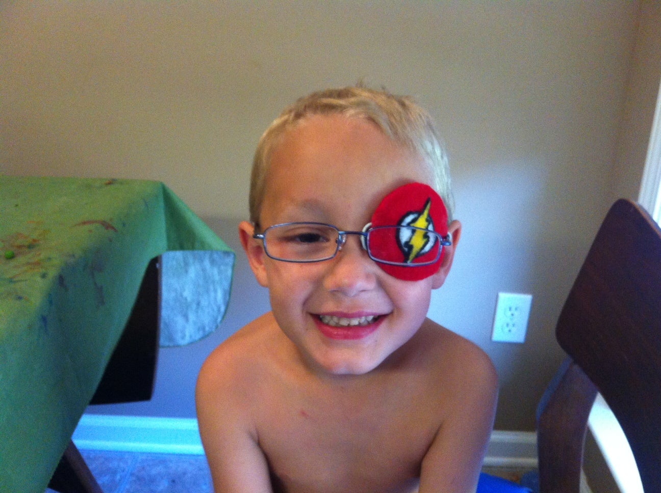 Kids Eye Patch (to Be Used With Glasses) 6 Steps (with Pictures) Instructables